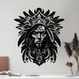 Wallity Rasta Escultura de Pared Metálica Negra